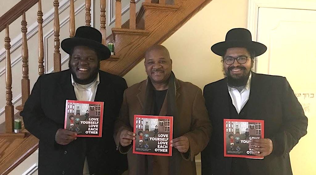 Geoffrey Davis with Nissim Black, book signing